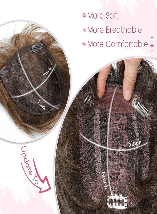 UDU Hair Topper Short Pixie Cut Toppers for Women with Thinning Hair Synthetic Wiglet Toppers Instant Volume & Fullness, Natural-Looking & Lightweight, Boosting Confidence - Image 5